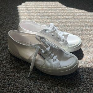 Superga White Shoes